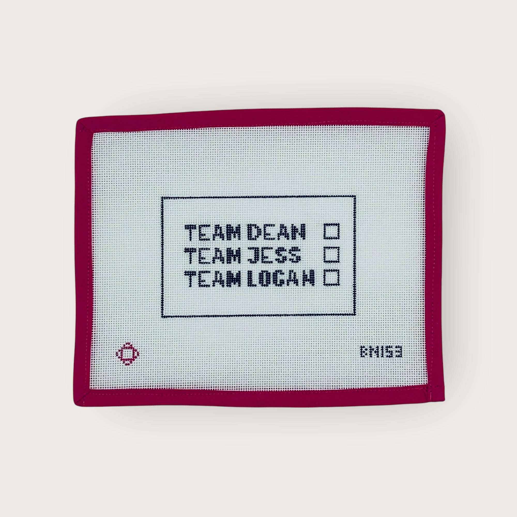 Gilmore Girls Which Boyfriend Team are You? Needlepoint Ornament Canvas
