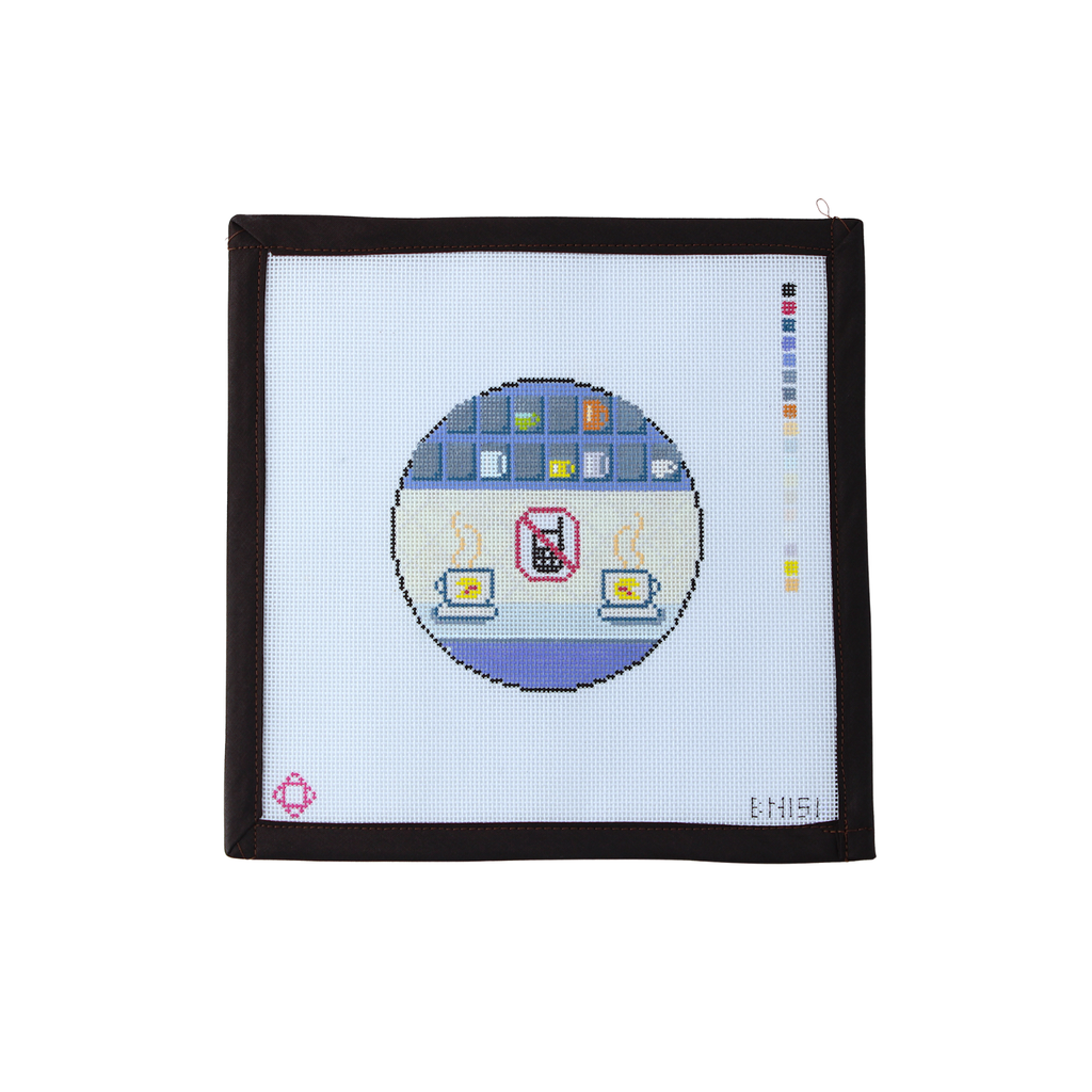 Gilmore Girls Luke's Dinner Needlepoint Ornament Canvas