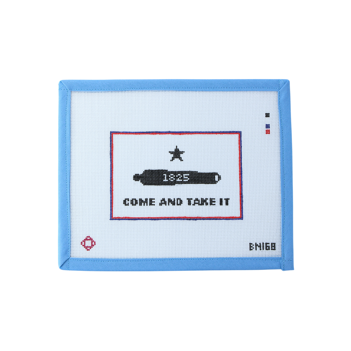 Gonzales Flag (Come and Take It) Needlepoint Canvas