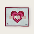 Hot To Go Heart Needlepoint Canvas