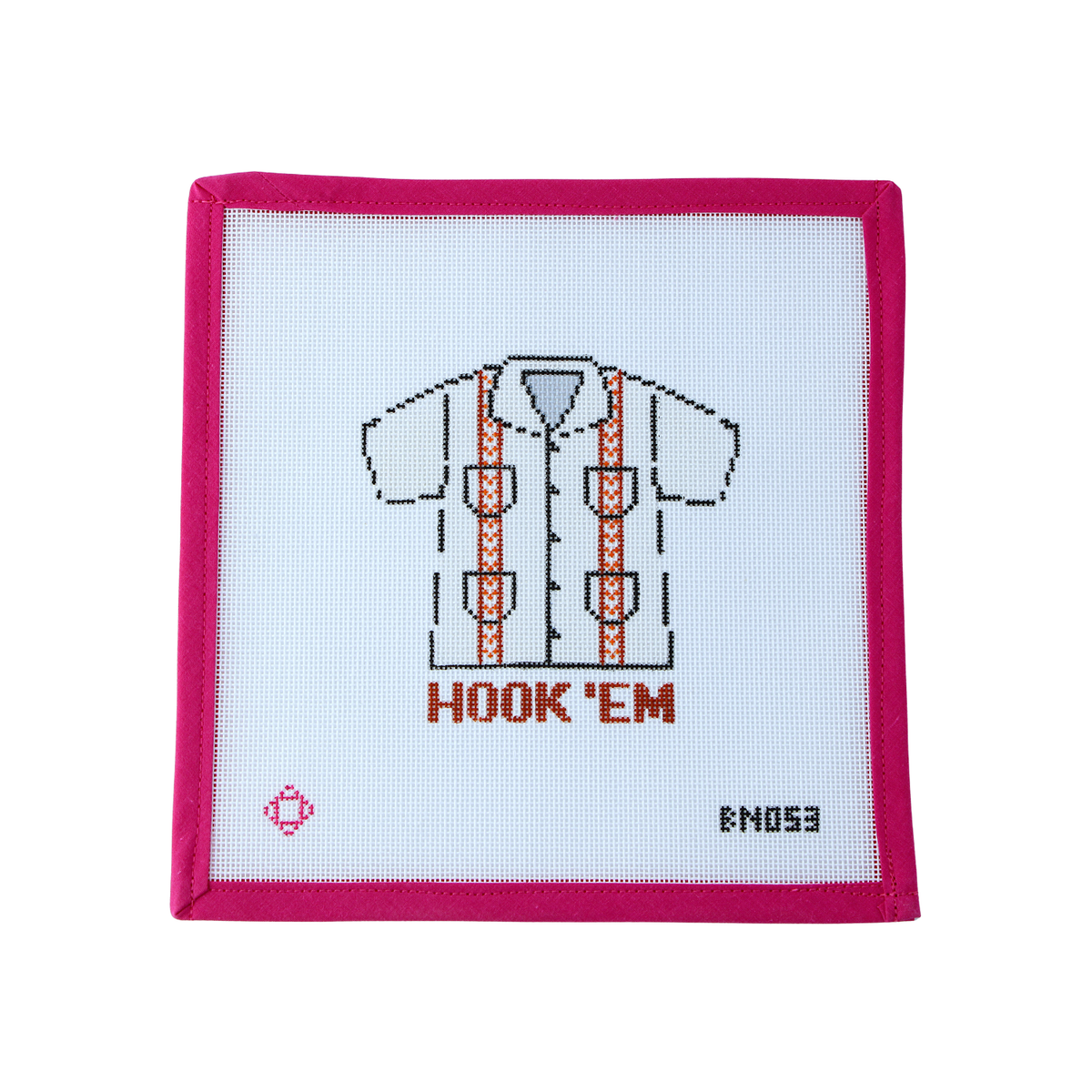 UT Guayabera Needlepoint Ornament Canvas
