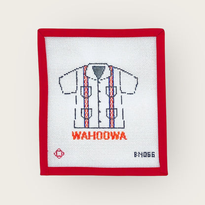 Collegiate Guayabera Needlepoint Ornament Canvas
