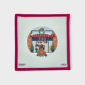 Fao Brunette Round Needlepoint Canvas