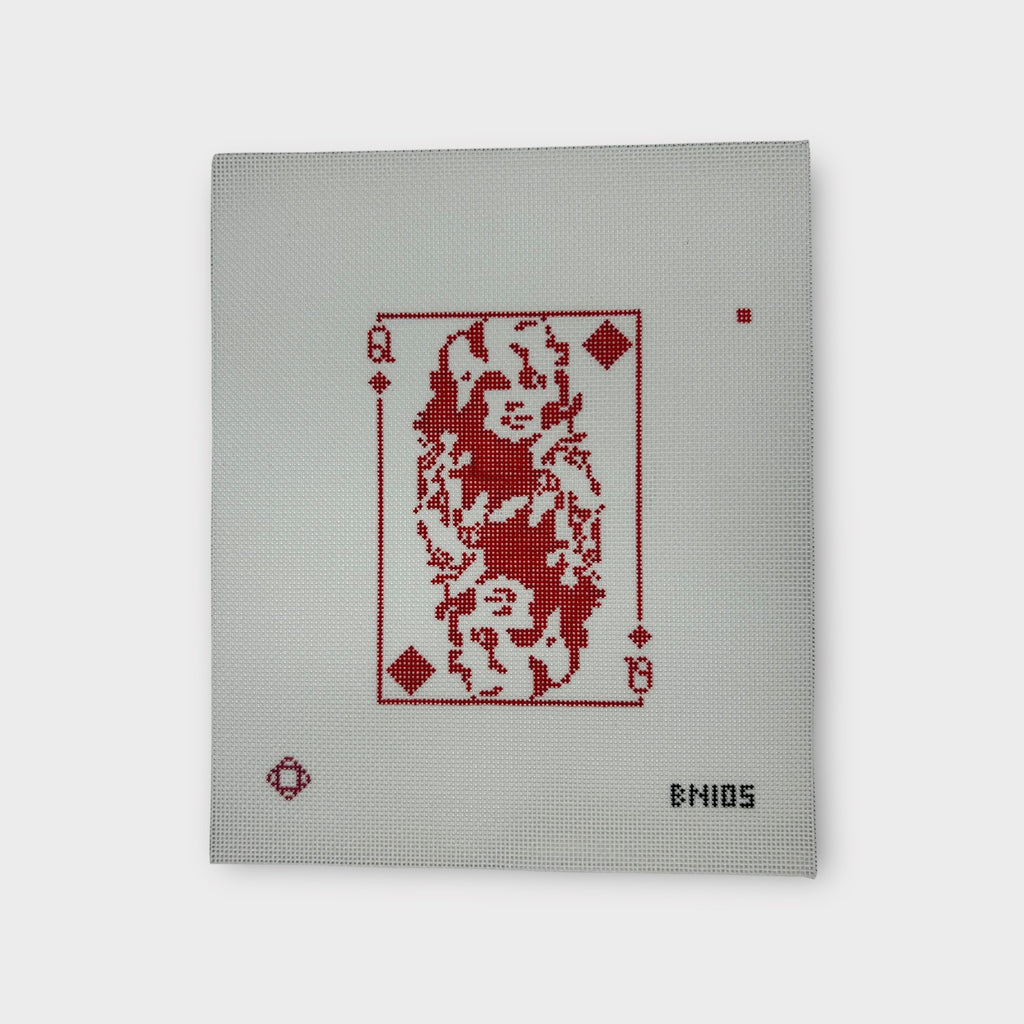 Dolly Parton:Queen of Diamonds Needlepoint Ornament Canvas