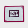 Howdy Needlepoint Ornament Canvas