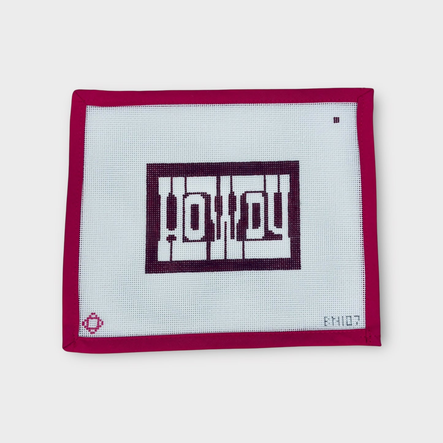 Howdy Needlepoint Ornament Canvas