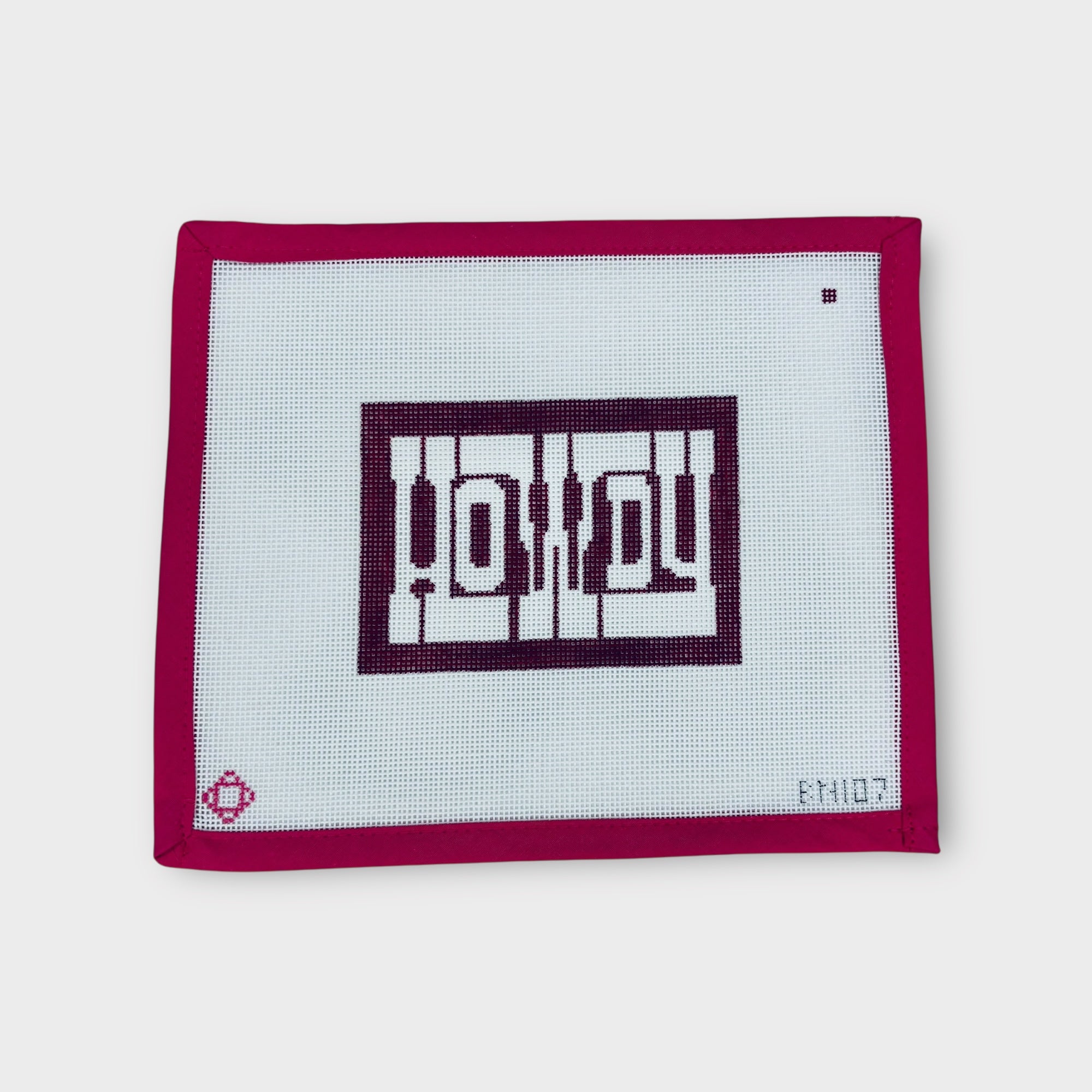 Howdy Needlepoint Ornament Canvas