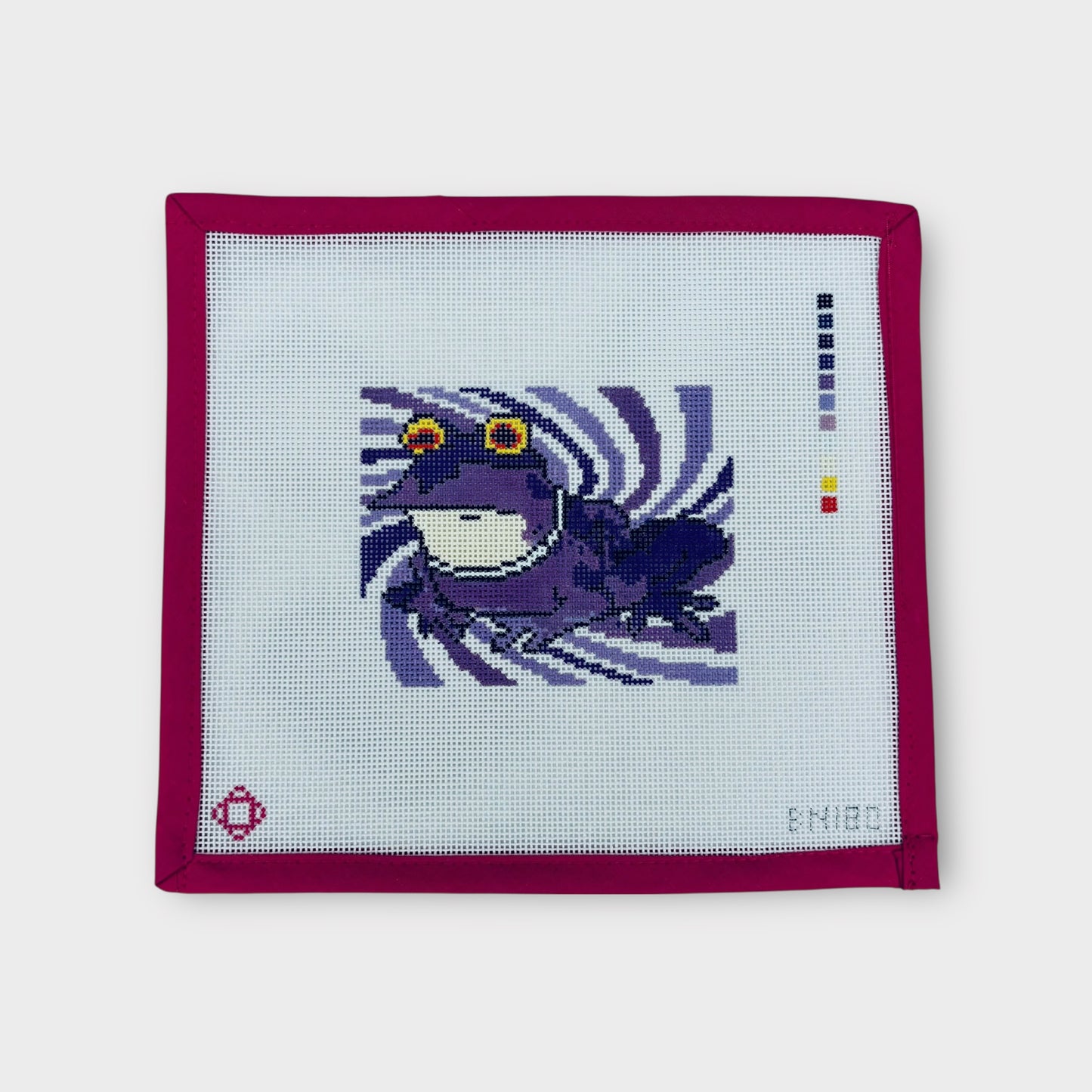 TCU HypnoToad Needlepoint Ornament Canvas