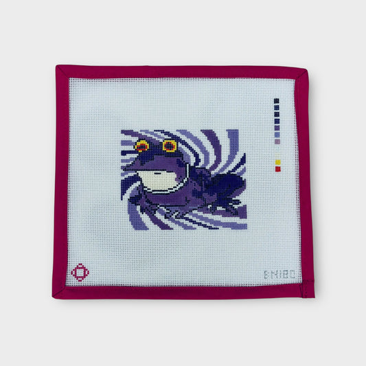 TCU HypnoToad Needlepoint Ornament Canvas