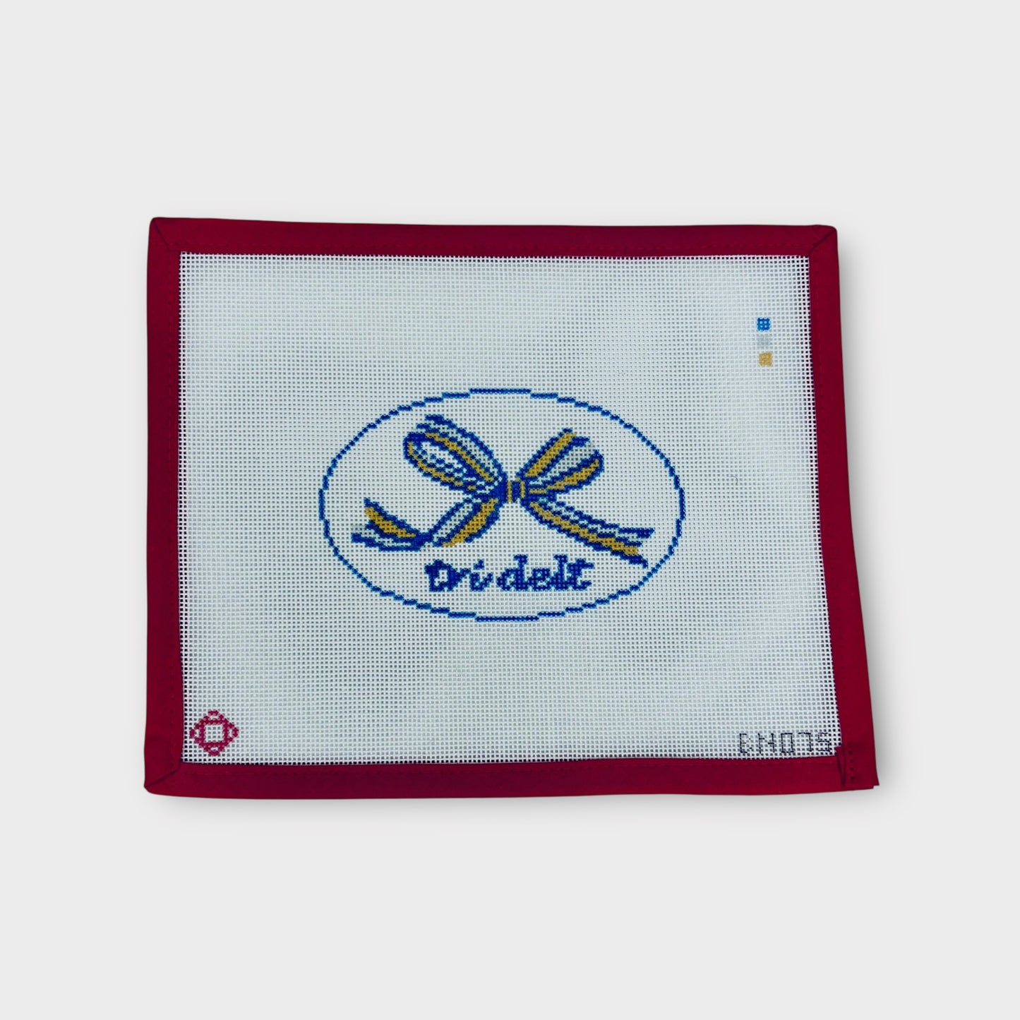 Tri Delt Needlepoint Ornament Canvas