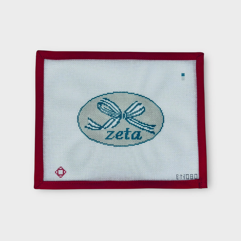 Zeta Needlepoint Ornament Canvas
