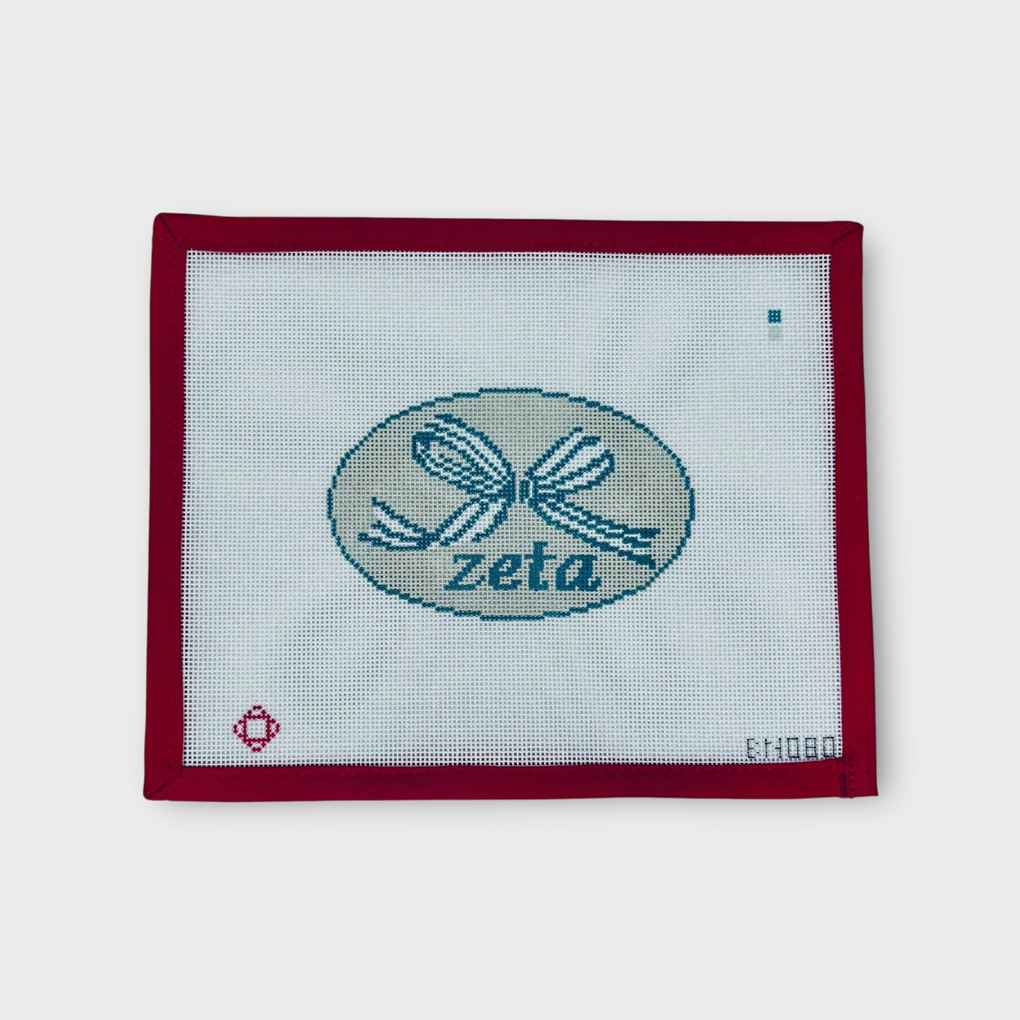 Zeta Needlepoint Ornament Canvas