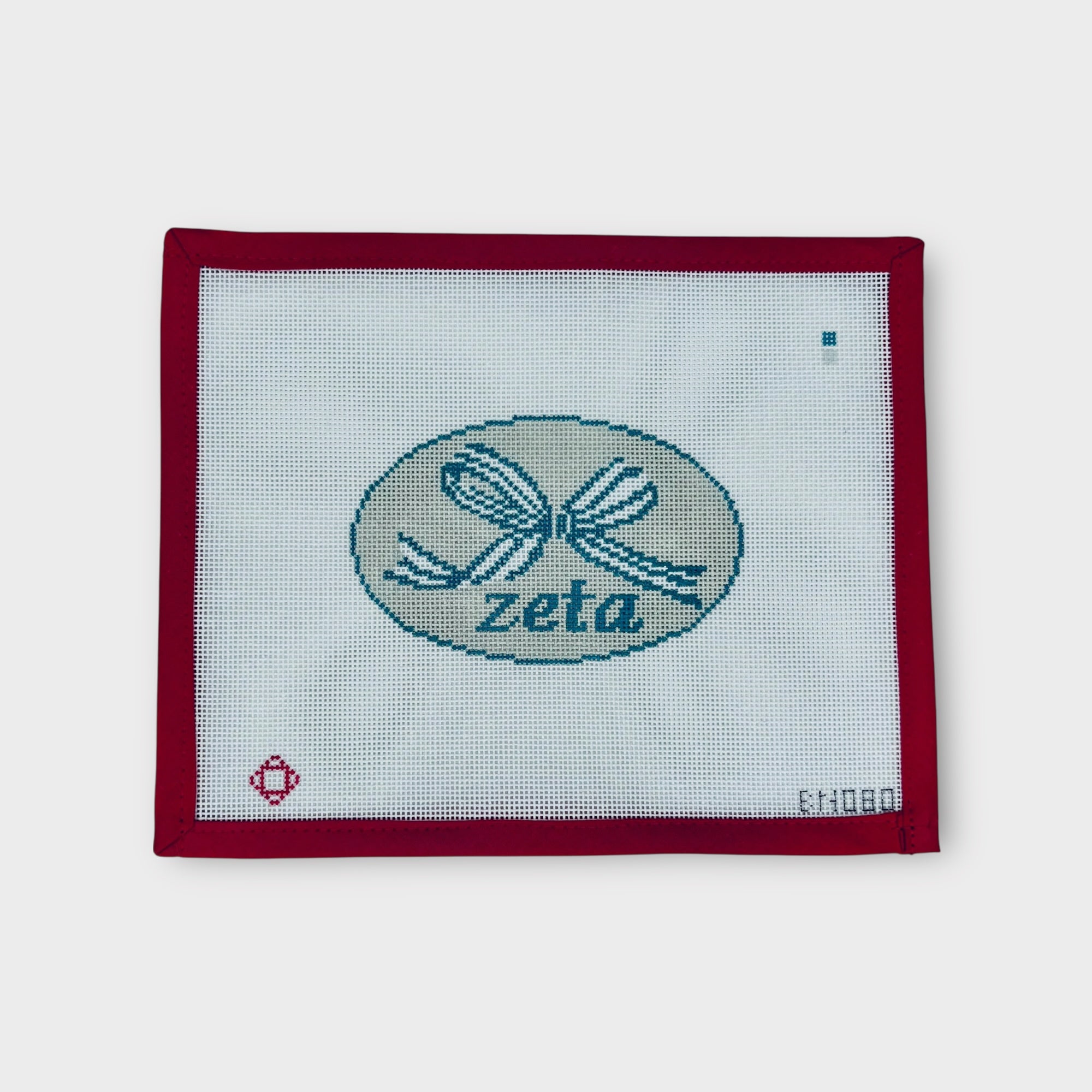 Zeta Needlepoint Ornament Canvas