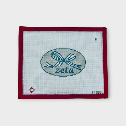 Zeta Needlepoint Ornament Canvas