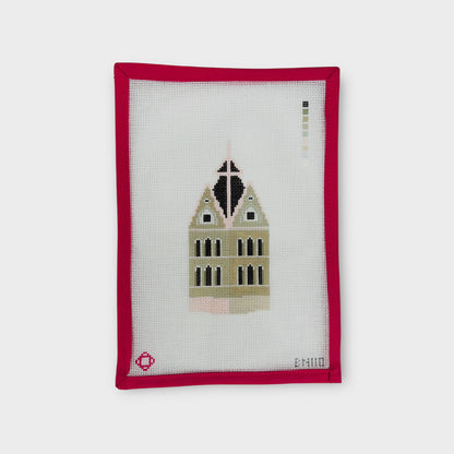 Texas State Old Main Needlepoint Canvas