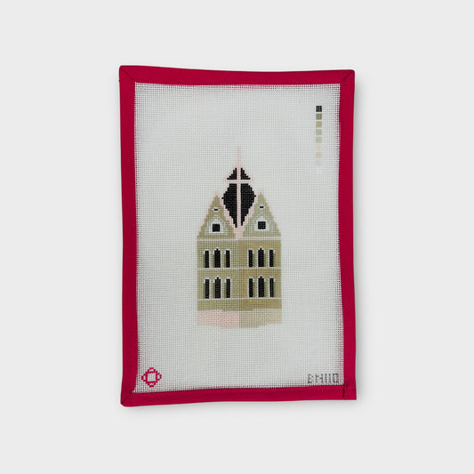 Texas State Old Main Needlepoint Canvas