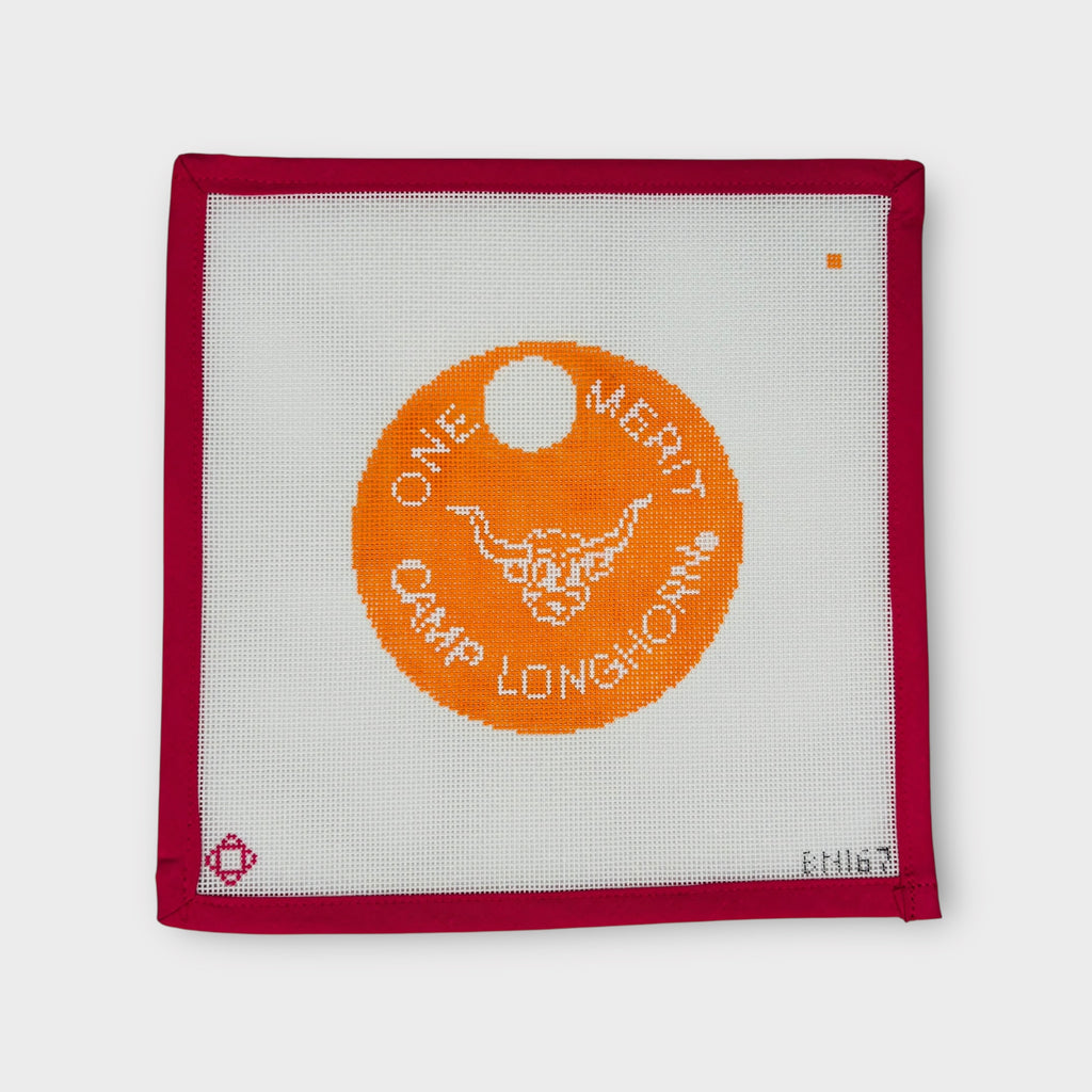 Merit Badge Needlepoint Canvas