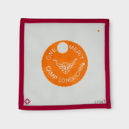 Merit Badge Needlepoint Canvas