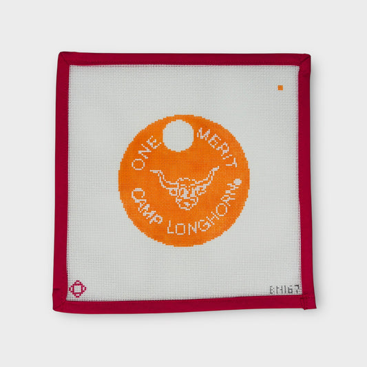 Merit Badge Needlepoint Canvas