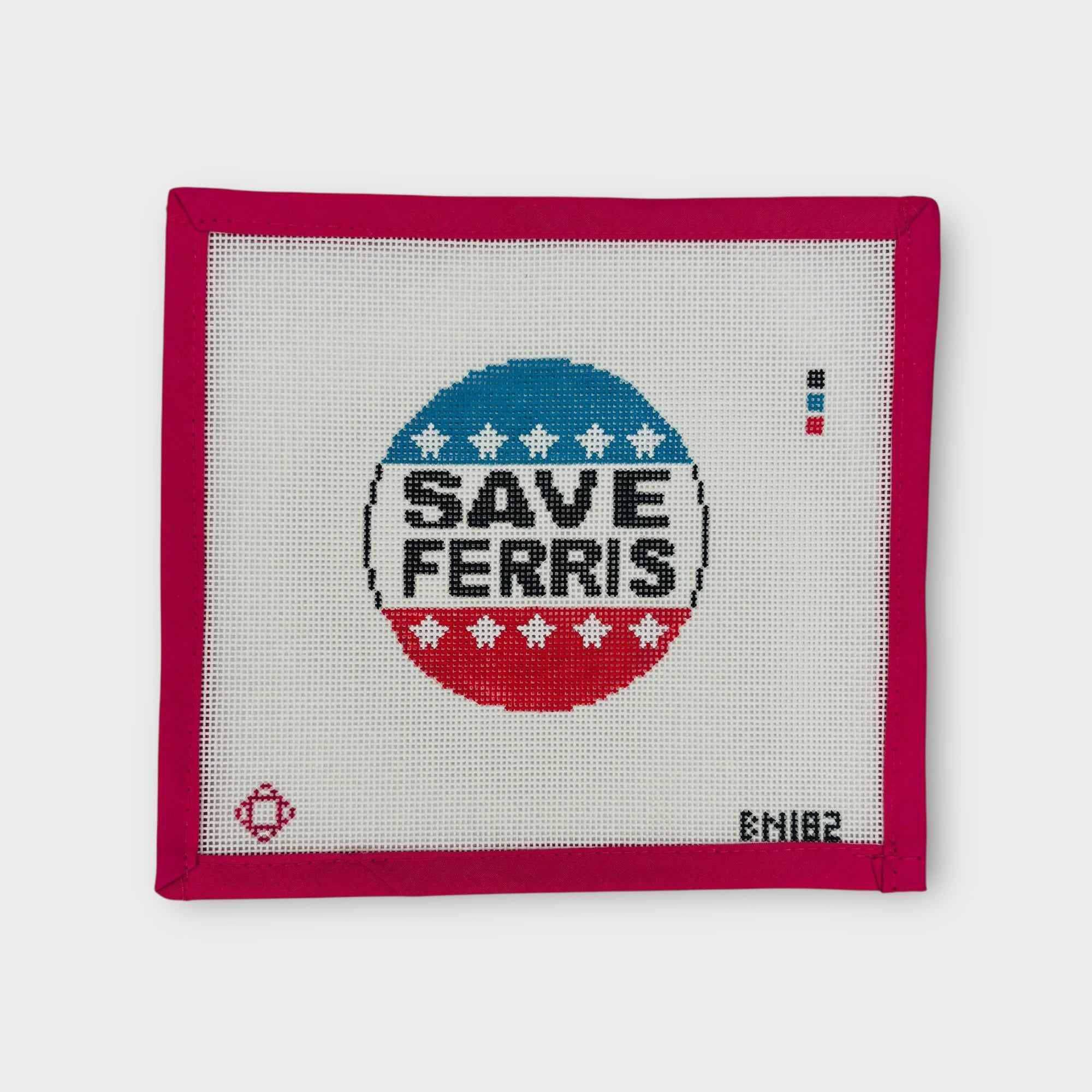 Save Ferris Needlepoint Ornament Canvas