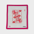 George: King of Hearts Needlepoint Ornament Canvas