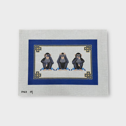 See, Hear, Speak No Evil - Blue