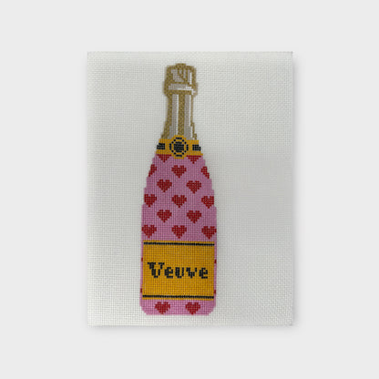 Hearts Vueve Needlepoint Ornament Canvas