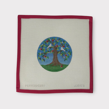 Tree of Life Needlepoint Ornament Canvas