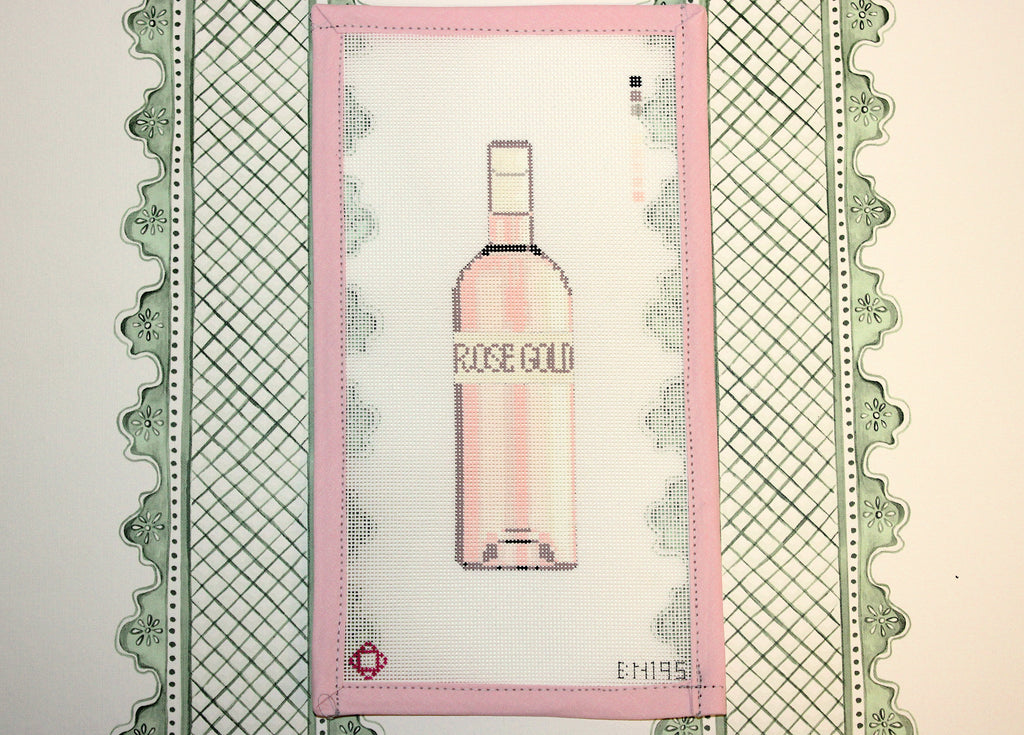 Rose Gold Needlepoint Canvas