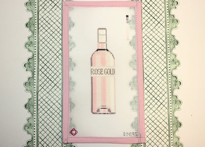 Rose Gold Needlepoint Canvas