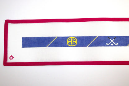 Alamo Heights Golf Belt Needlepoint Canvas