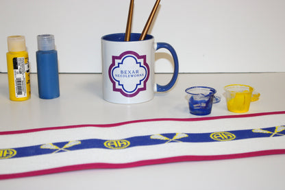 Alamo Heights Lacrosse Belt Needlepoint Canvas