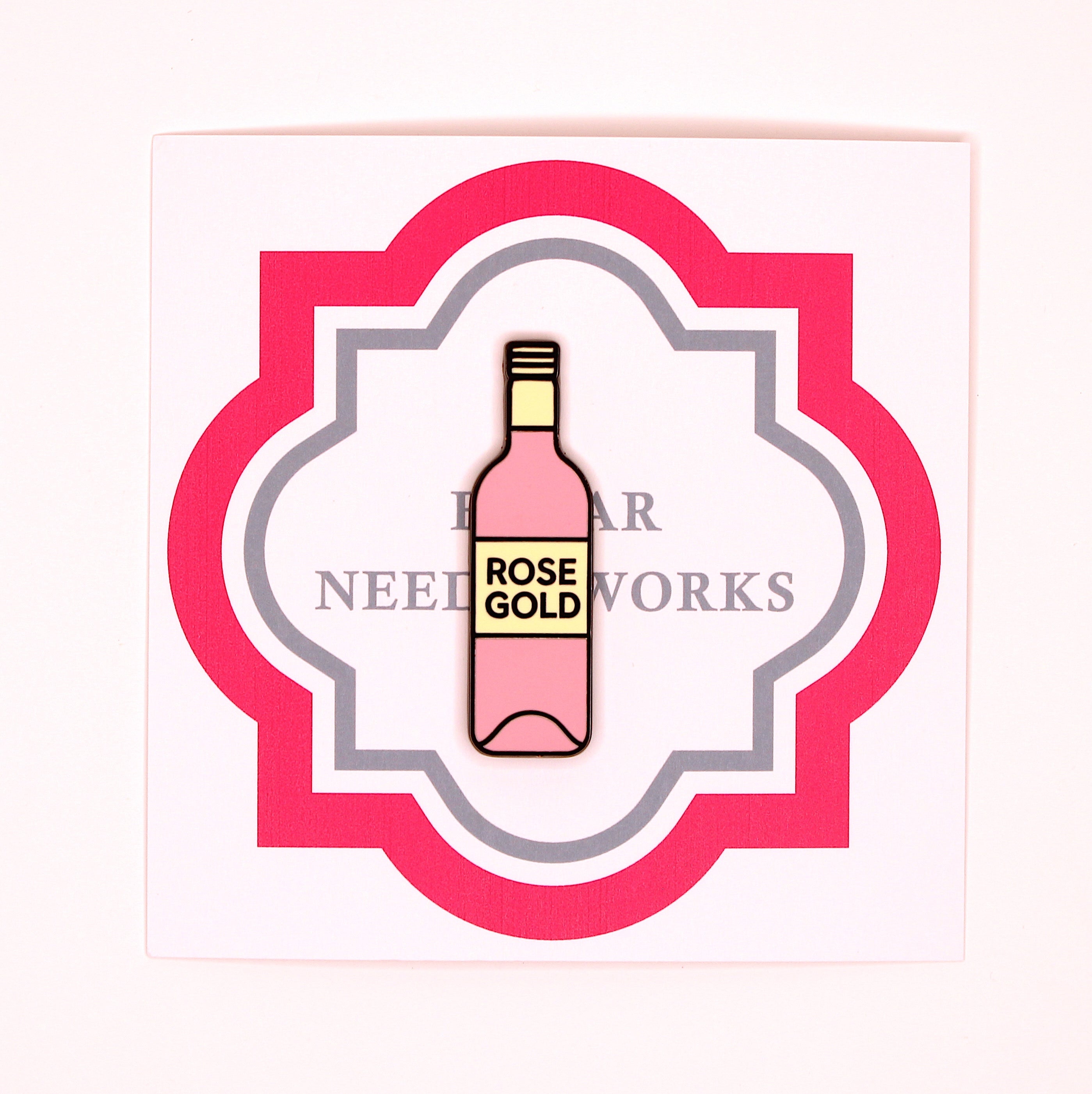 Rose Gold: Rosé All Day Magnetic Needle Minder