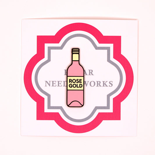 Rose Gold: Rosé All Day Magnetic Needle Minder