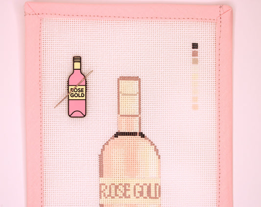 Rose Gold: Rosé All Day Magnetic Needle Minder
