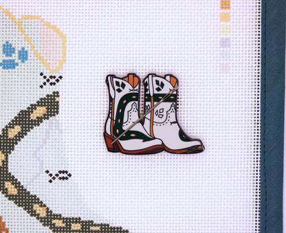 Sneaky Snake Needleminder (Fraulein Boots x Bexar Needleworks)