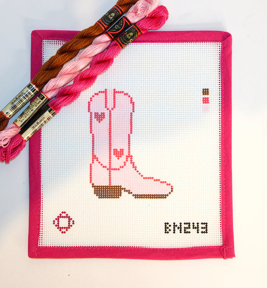 Beginner Series Kits: Heart of the West Boot Canvas