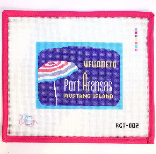 Welcome to Port Aransas Sign (Rachel Gurwitz)
