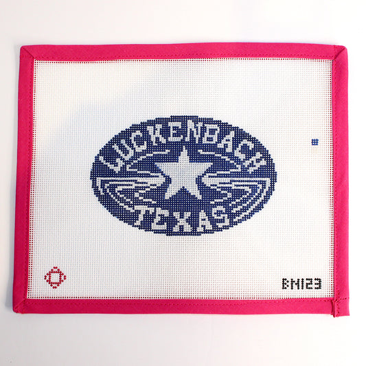 Luckenbach Needlepoint Ornament Canvas