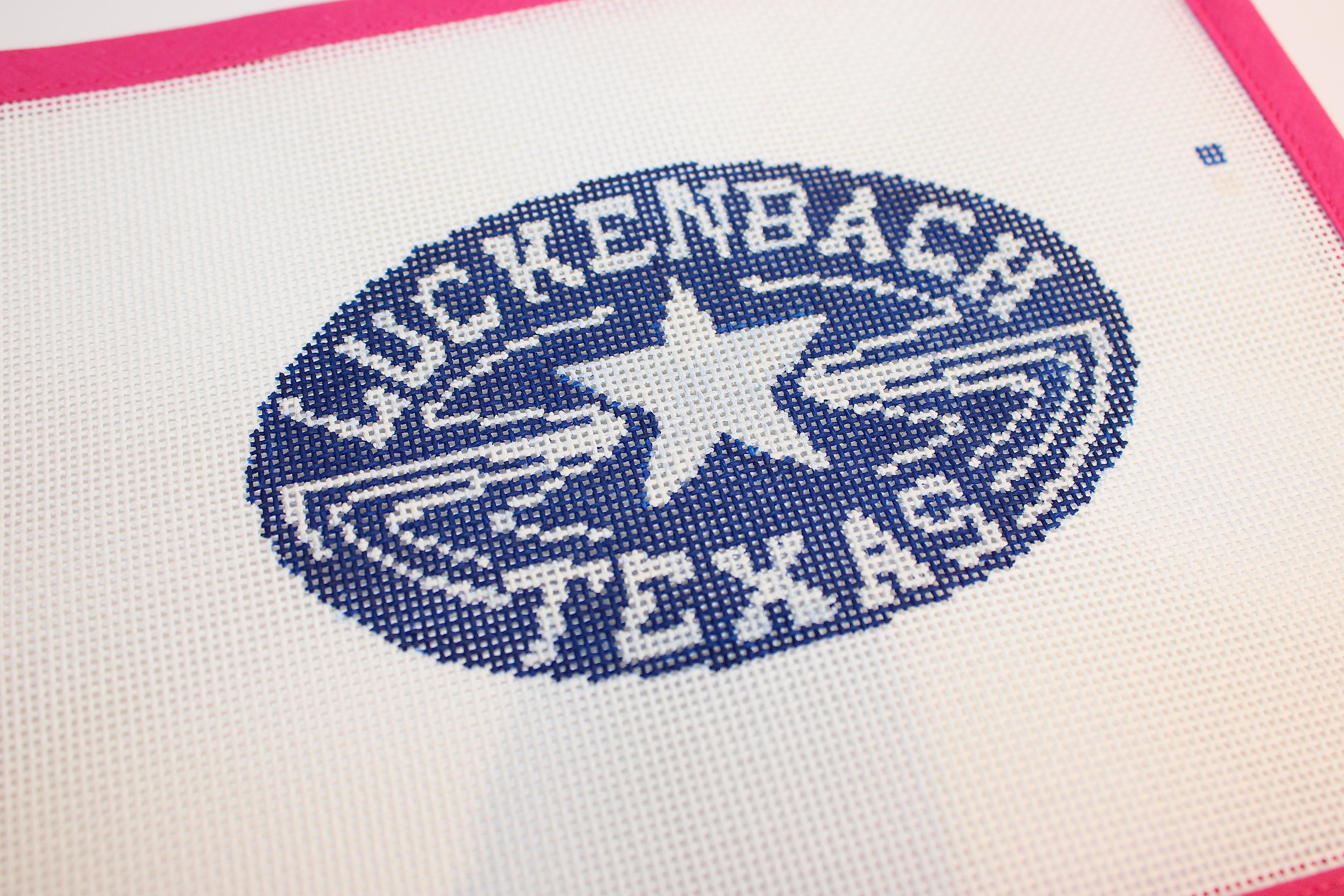 Luckenbach Needlepoint Ornament Canvas