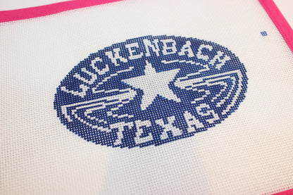 Luckenbach Needlepoint Ornament Canvas