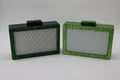 Self finishing Acrylic Clutch (LIME)