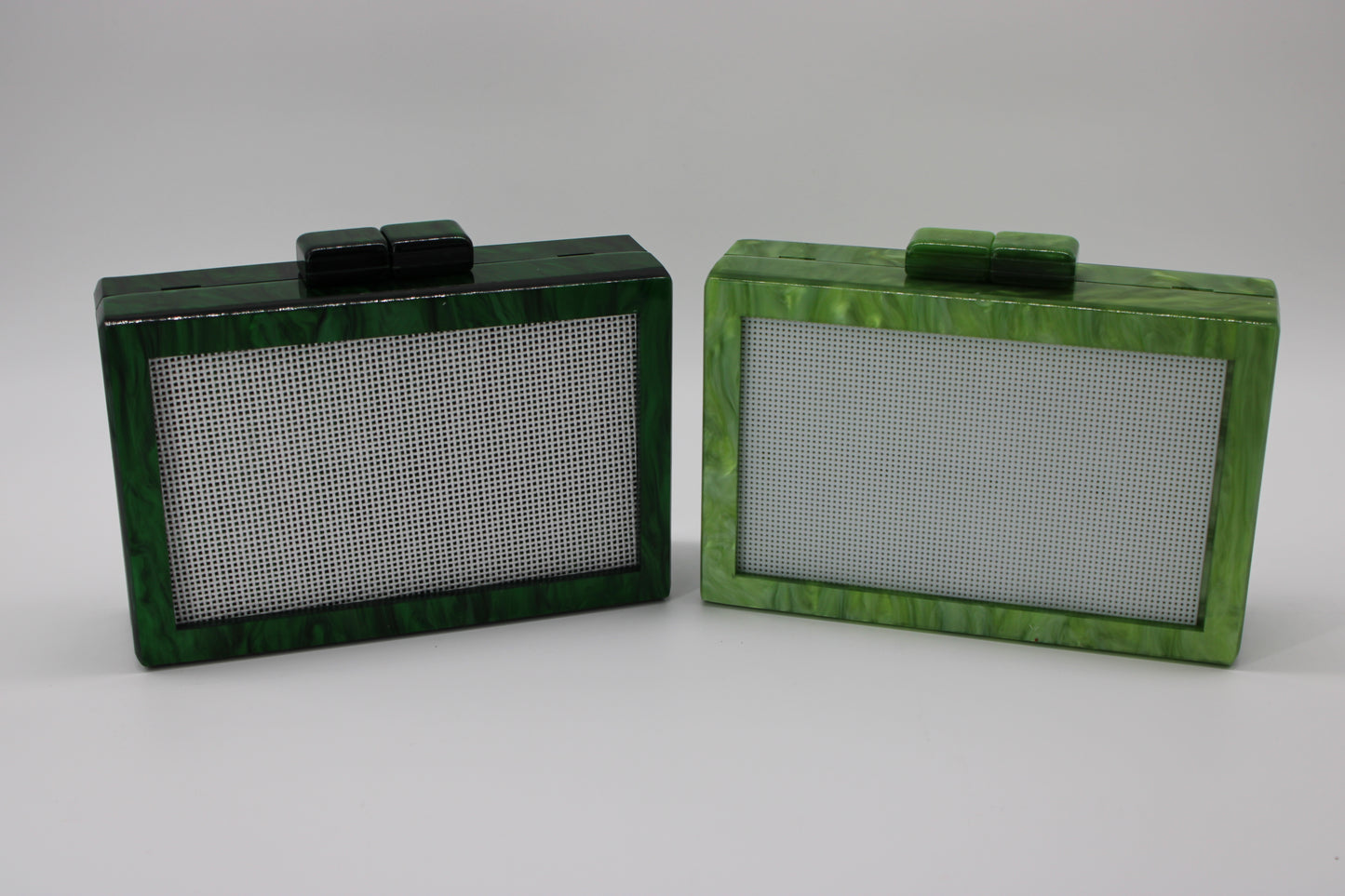 Self finishing Acrylic Clutch (NEW COLORS)