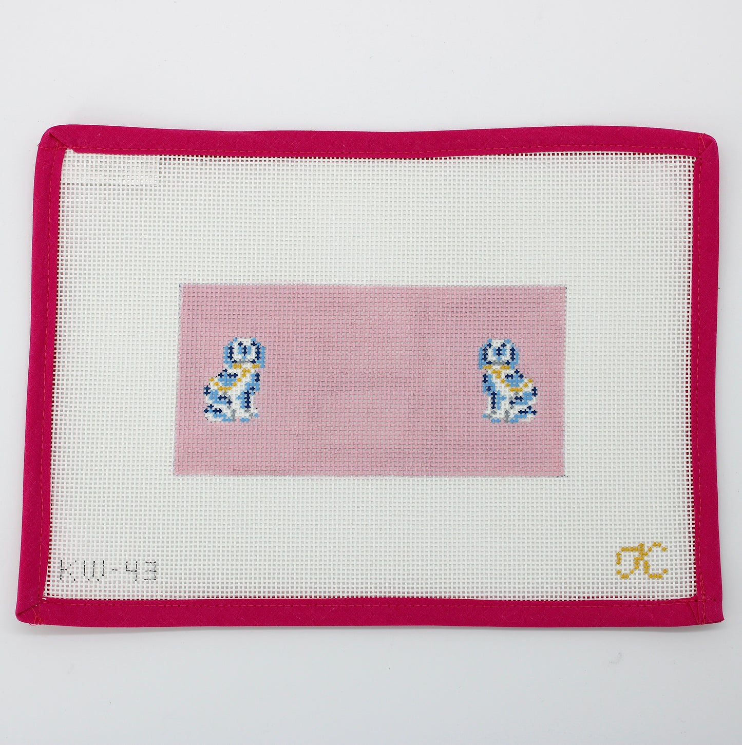 Staffordshire Dog Insert (Gingham Stitchery)