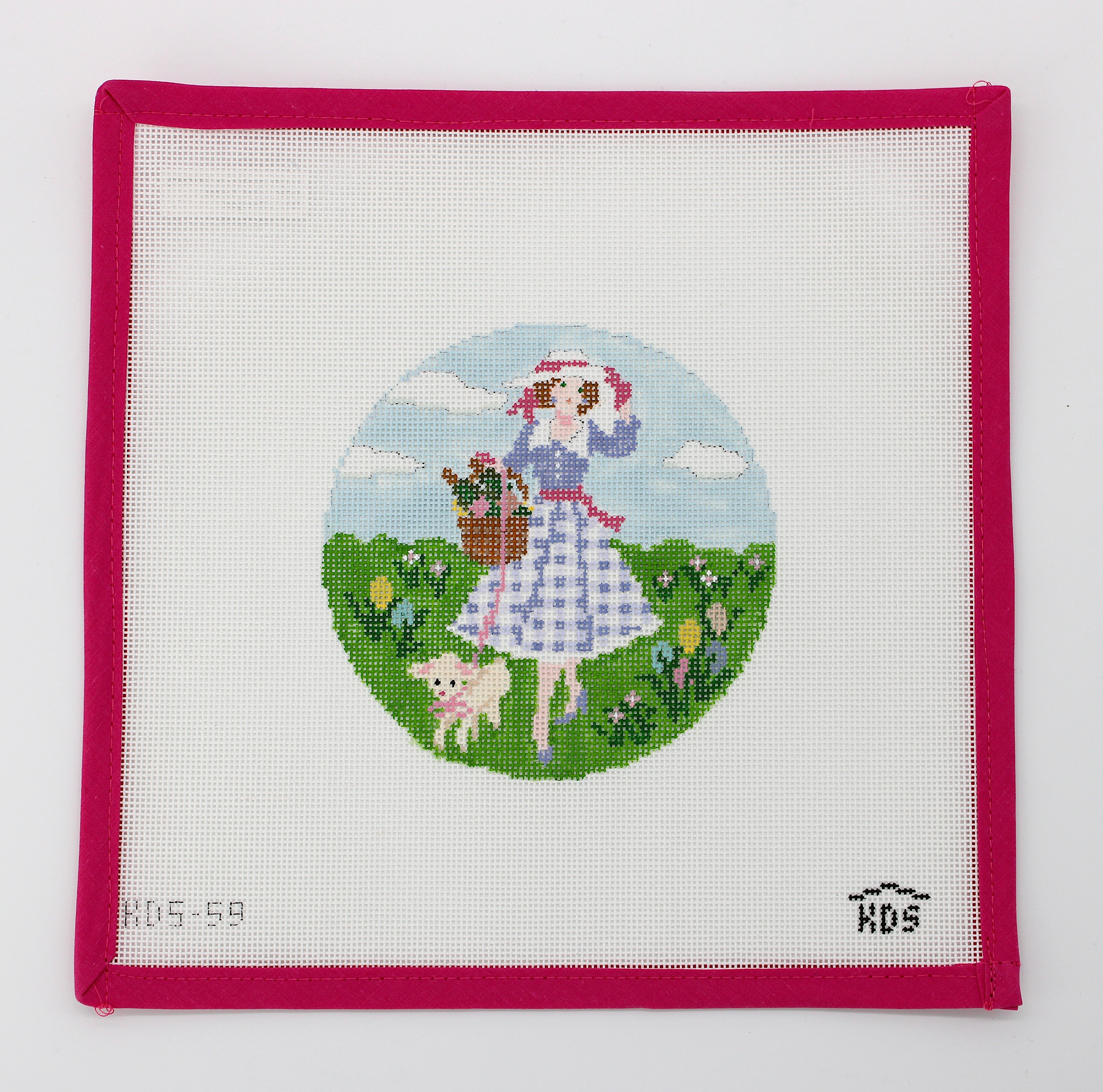 Betty Loves Easter and STITCH GUIDE (Gingham Stitchery)