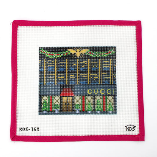 Gucci Storefront (Gingham Stitchery)