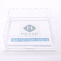 Medium Scalloped Self-finishing Needlepoint Tray