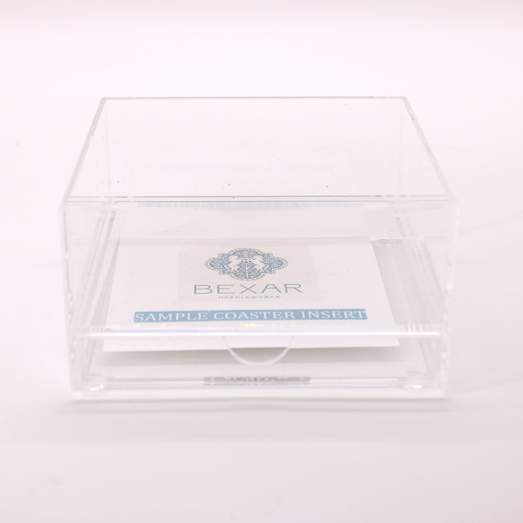 Small Self-finishing Needlepoint Tray (Coaster)