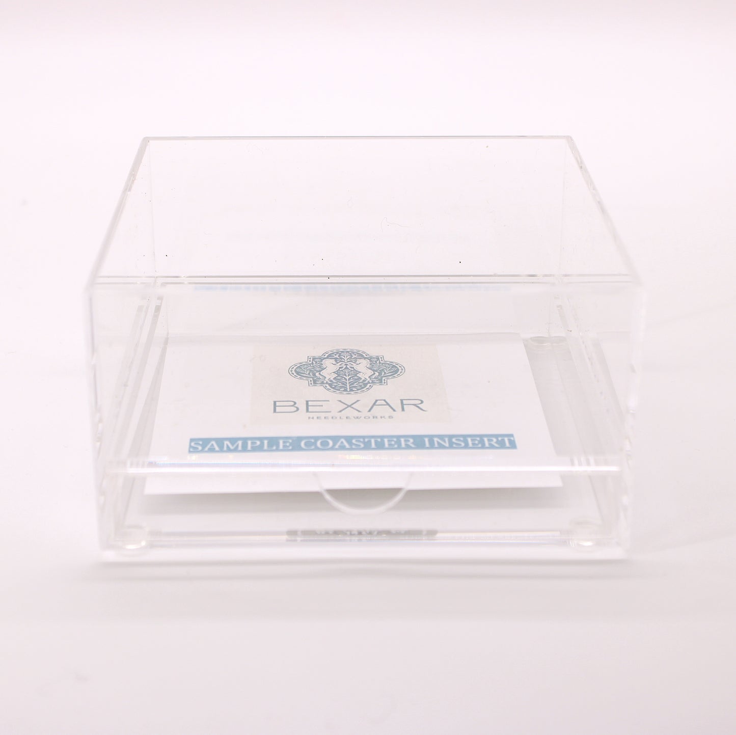 Small Self-finishing Needlepoint Tray (Coaster)