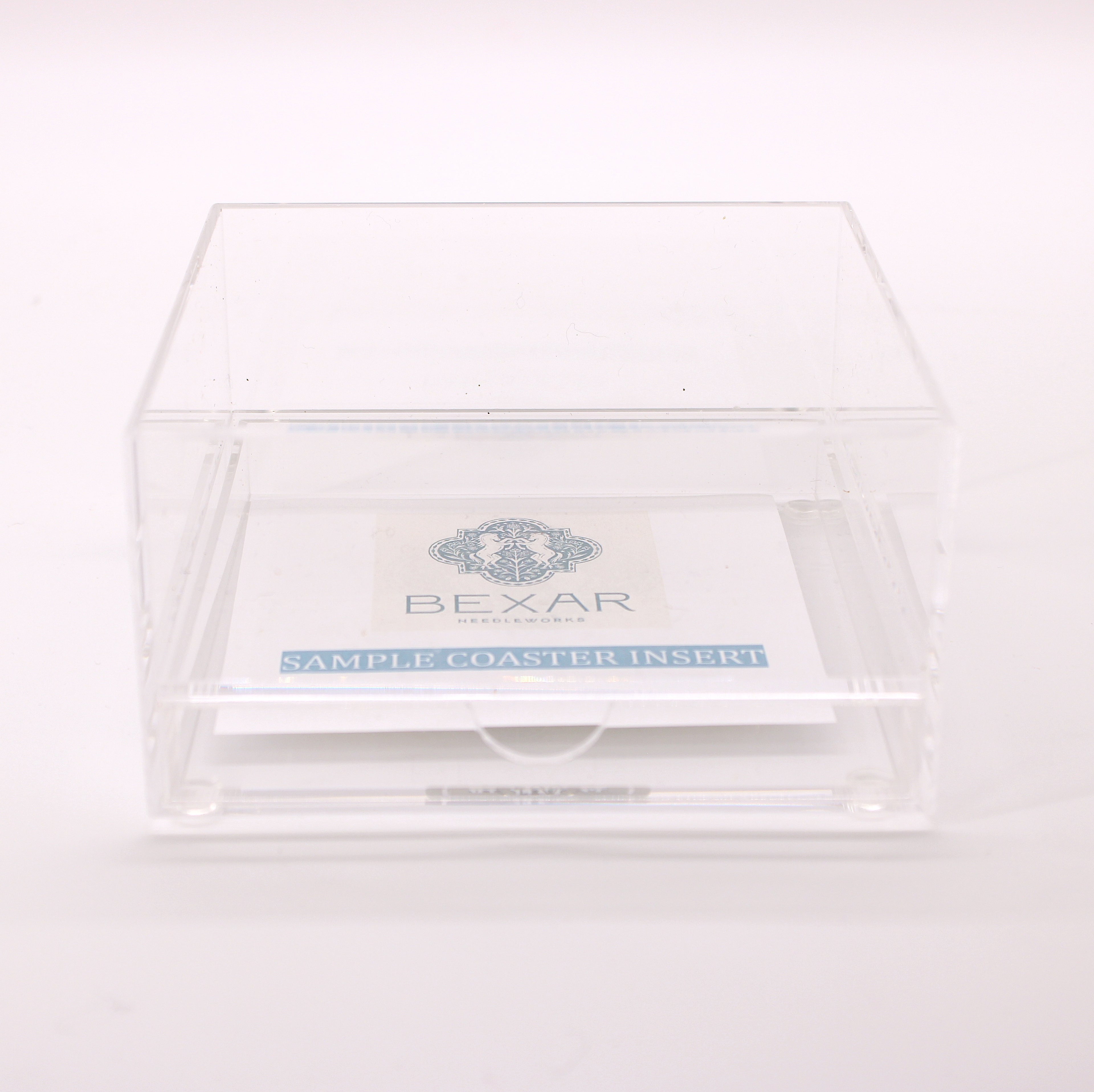 Small Self-finishing Needlepoint Tray (Coaster)